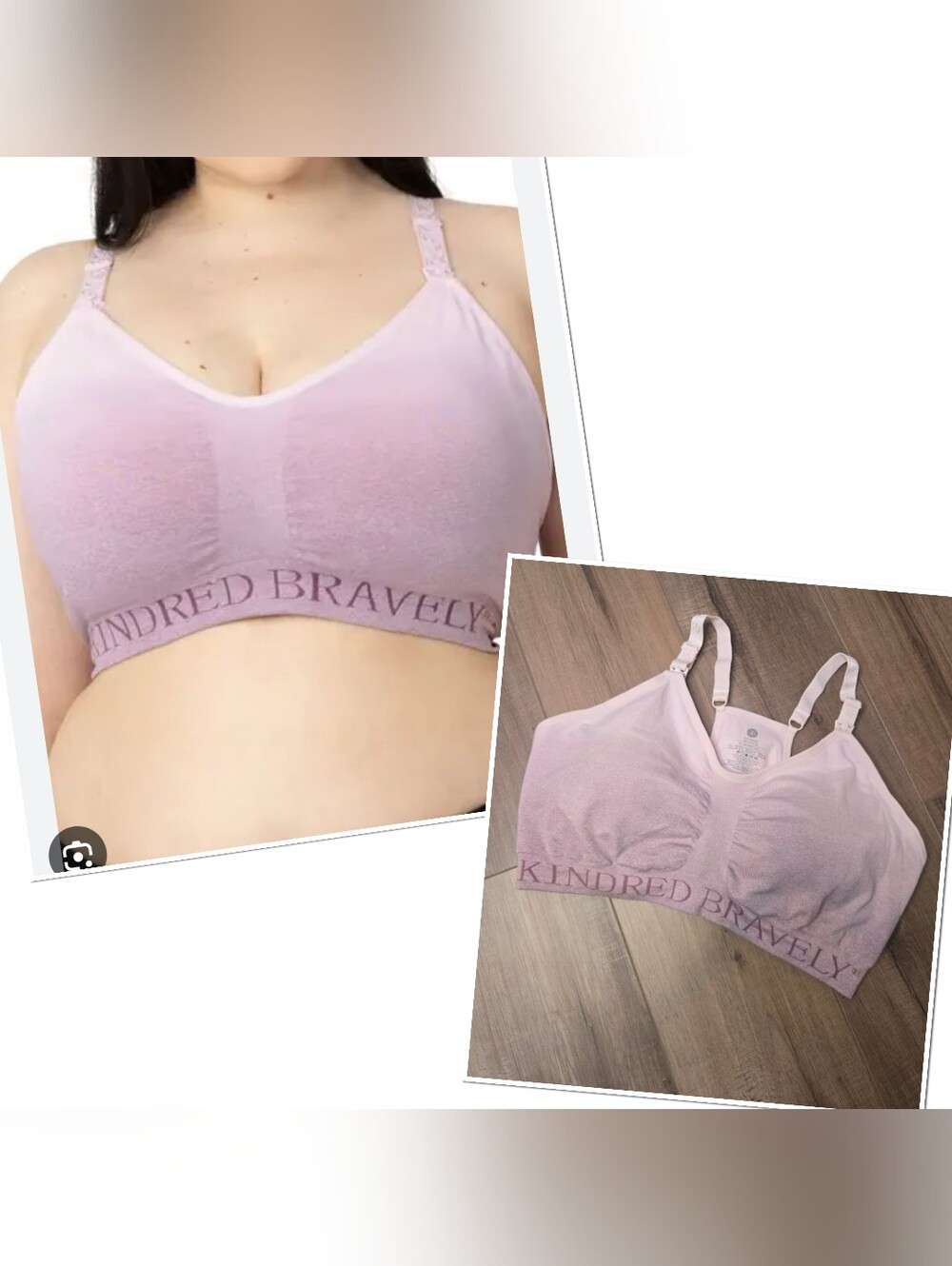 Kindred Bravely XL Seamless Bra – Soft Stretch Nursing Comfort